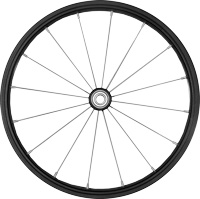 14" aluminium wheel, stainless spoke