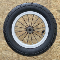 10" aluminium wheel, stainless spoke