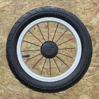 12" aluminium wheel, stainless spoke